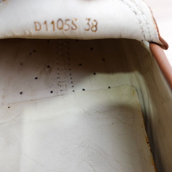 Leather Boat Loafers Womens‎ 7.5 D GEOX Respira Tan Deck Tie Moccasin Nautical - Picture 7 of 14